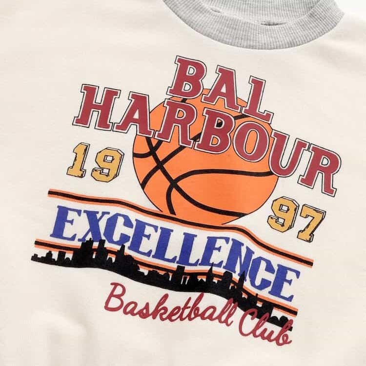 BREEZE トレーナー 裏毛 バリエーション バスケットボール 男の子