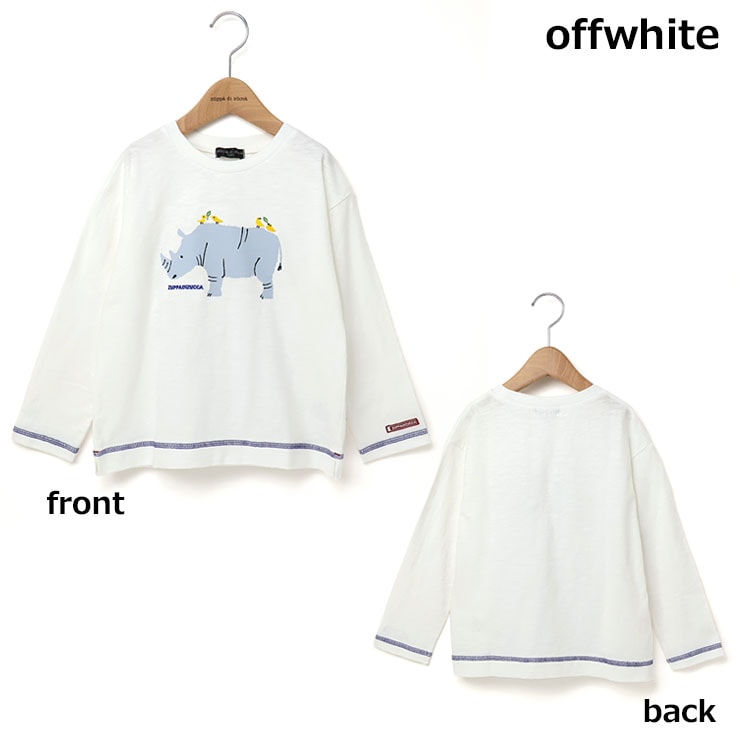 140cm 150cm 160cm 】長袖Tシャツ サイプリント zuppa di zucca ズッパ