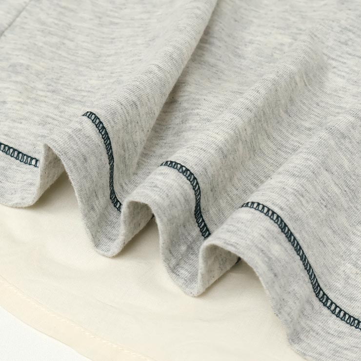 【 100cm 110cm 120cm 130cm 】半袖Tシャツ バックフリル zuppa di zucca ズッパディズッカ 38010202k