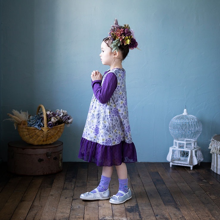 Debut de Fiore デビュードフィオレ バイカラーワンピース 美品  