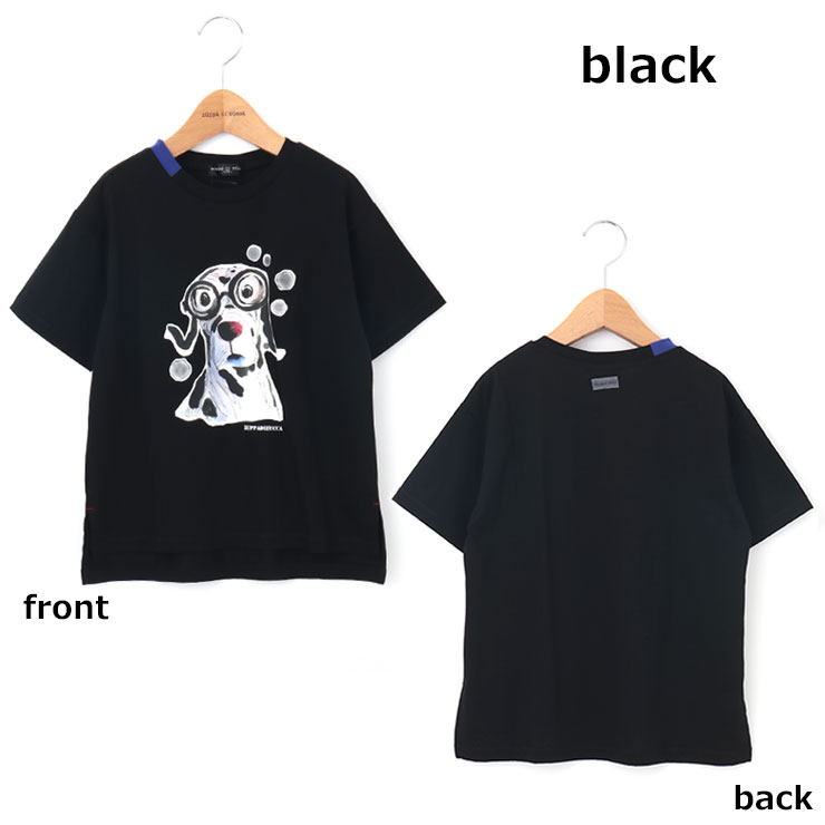 半袖Tシャツ アニマルプリント 36010212j 140cm 150cm 160cm ズッパ 