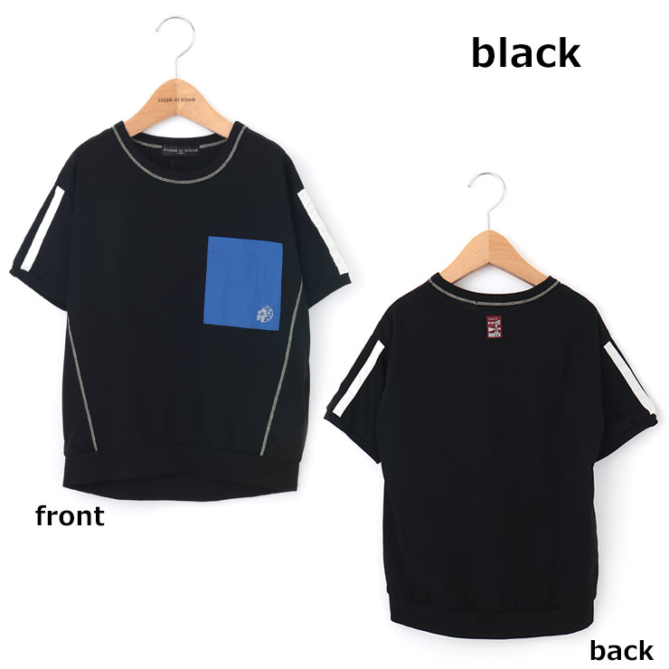 半袖Tシャツ 胸ポケット 36010213j 140cm 150cm 160cm ズッパディ 
