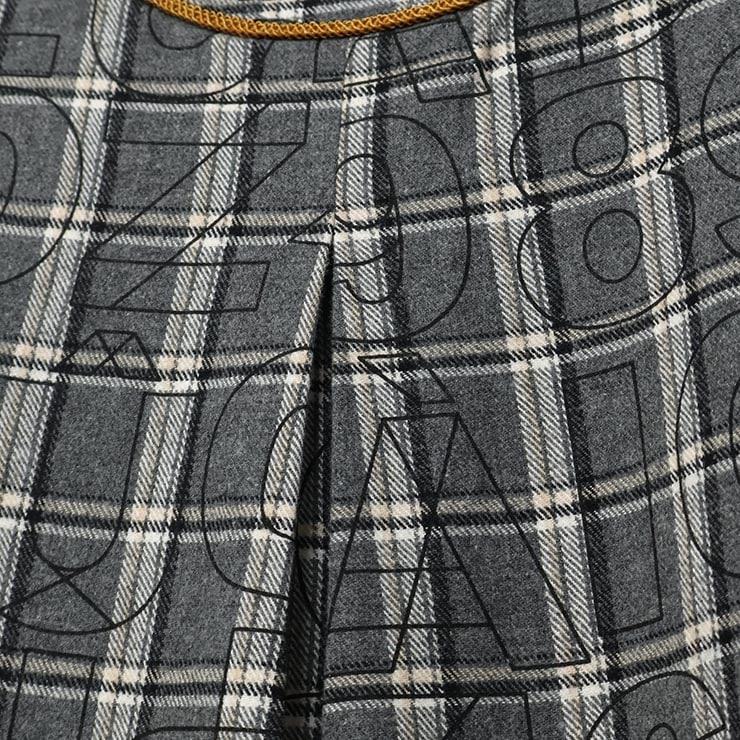 110cm 120cm 130cm 】ジャンパースカート オリジナルチェック柄 zuppa