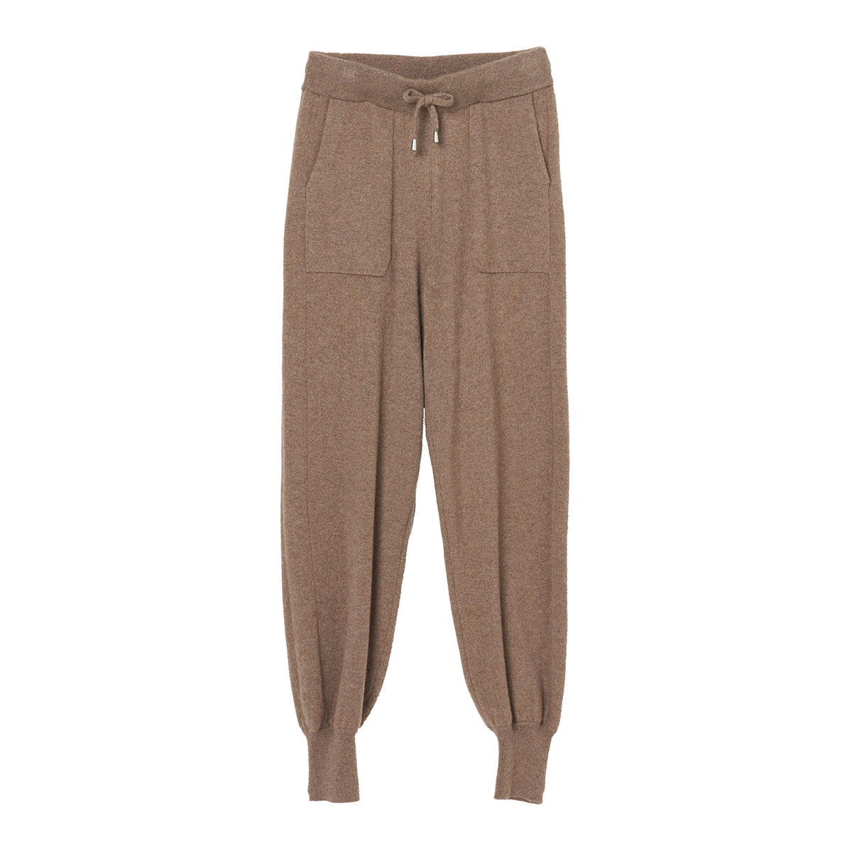 [30%OFF]VAGUE[ヴァーグ] VO3102- カシミヤ ジョガーパンツ -MOCA モカ