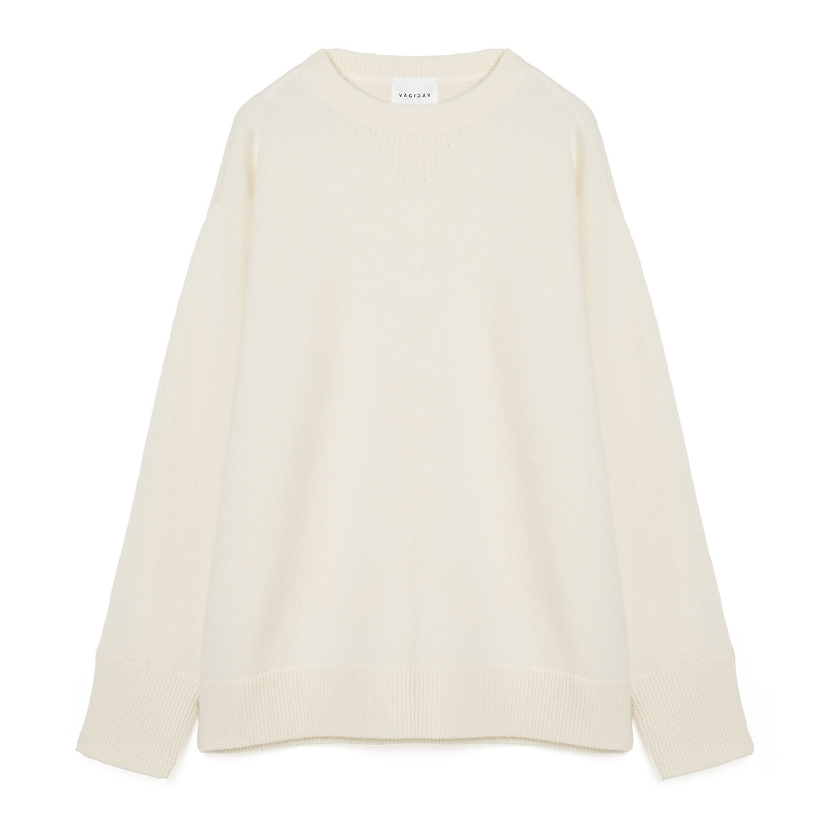 [期間限定さらに10%OFF][40%OFF]  VAGUE[ヴァーグ]  23ST-003- ニット -OFF WHITE オフホワイト