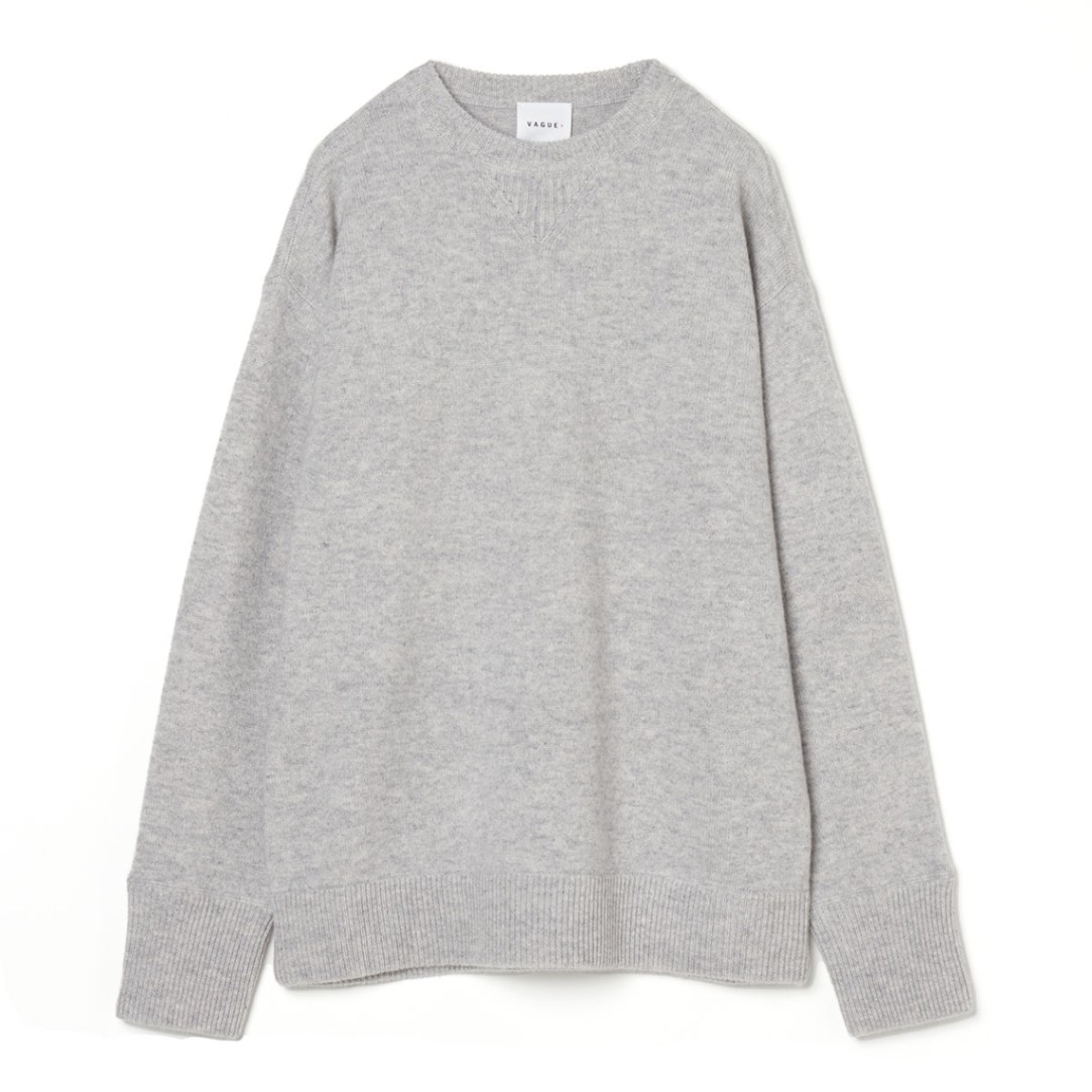 [期間限定さらに10%OFF][40%OFF]  VAGUE[ヴァーグ]  23ST-003- ニット -GRAY グレー