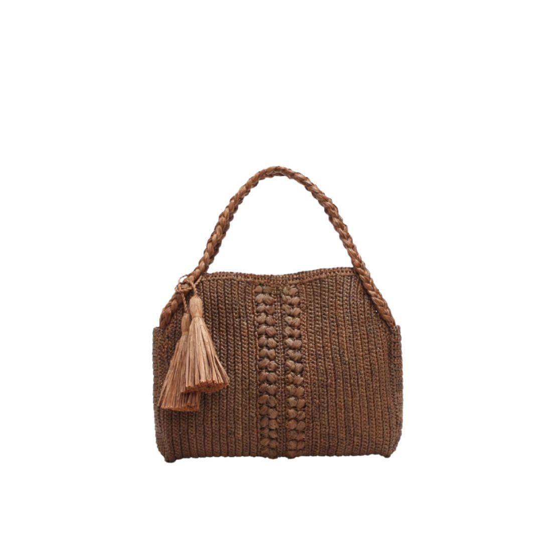 MAISON N.H PARIS[メゾンエヌアッシュパリ]BLANDINE 1-SUCRE BRUN[バッグ]ブラウン