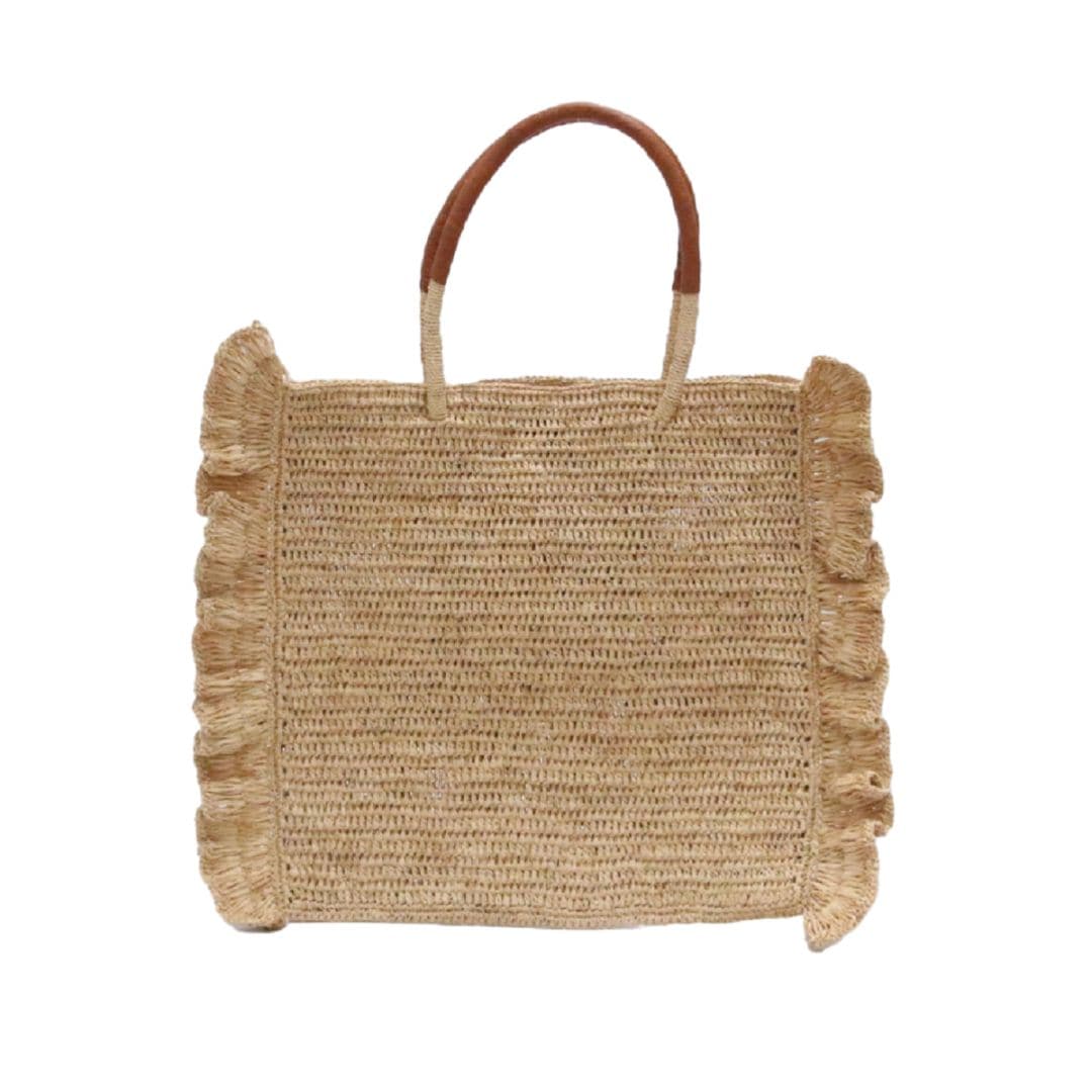 MAISON N.H PARIS[メゾンエヌアッシュパリ]EVA MEDIUM-NATUREL[バッグ]ベージュ