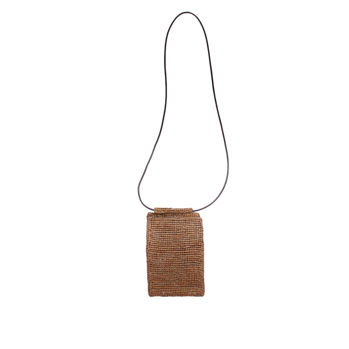 MAISON N.H PARIS[メゾンエヌアッシュパリ]LOU PETIT 2-SUCRE BRUN[バッグ]ブラウン