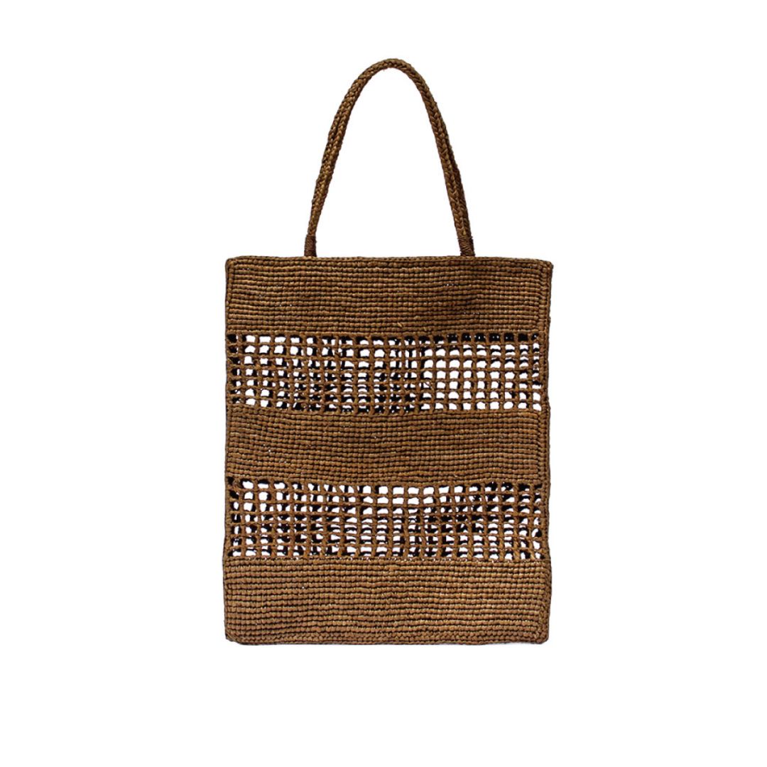 MAISON N.H PARIS[メゾンエヌアッシュパリ]NICO 1-SUCRE BRUN[バッグ]ブラウン