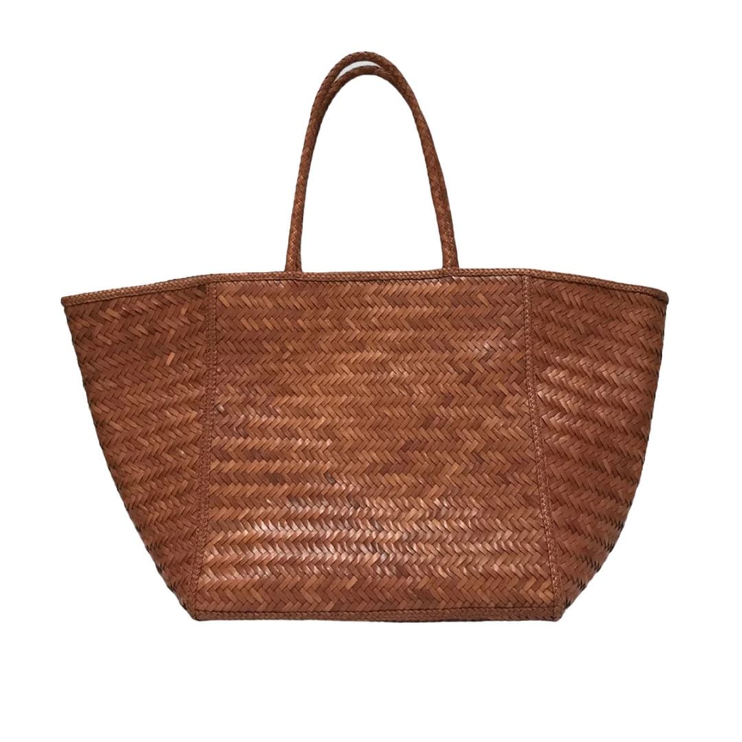 MAISON N.H PARIS[メゾンエヌアッシュパリ]JANVIER CUIR 1-TAN[バッグ]オレンジ