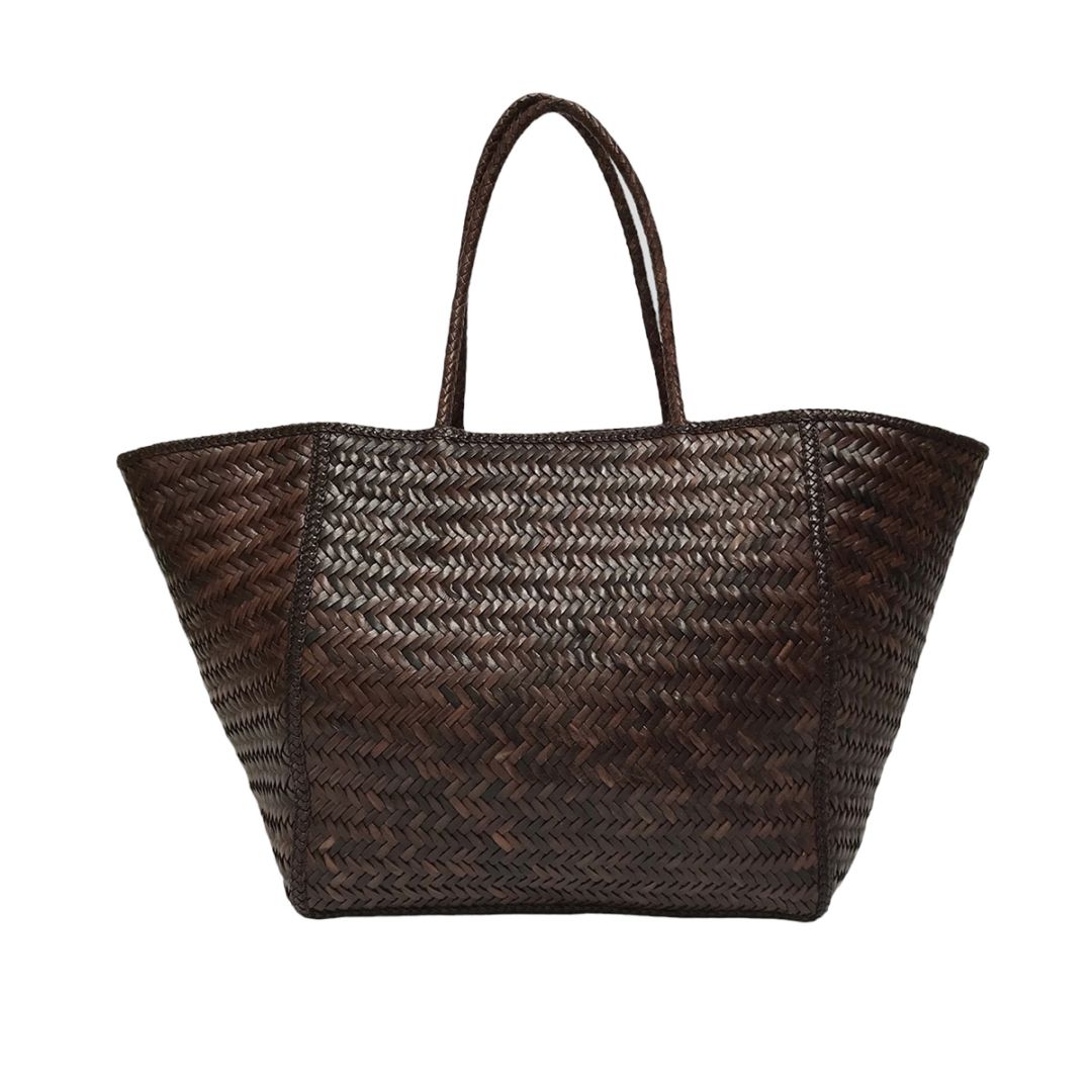 MAISON N.H PARIS[メゾンエヌアッシュパリ]JANVIER GRAND-UMBER[バッグ]ブラウン