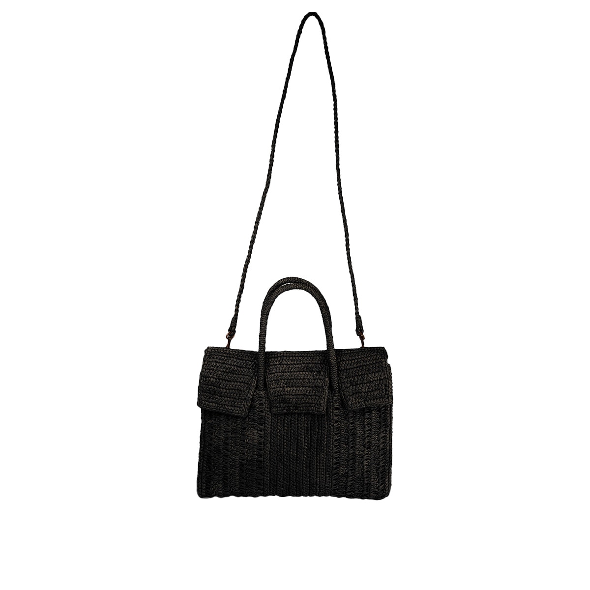 [期間限定クーポン利用で10%OFF]MAISON N.H PARIS[メゾンエヌアッシュパリ]DAHLIA BAND-NOIR[バッグ]ブラック