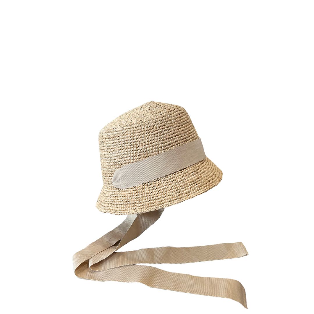 MAISON N.H PARIS[メゾンエヌアッシュパリ] BETTY-NATUR/ECRU[ハット]ベージュ