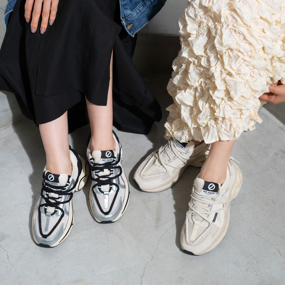 ファイナルセール30%OFF]NO NAME ノーネーム WILLO-52525W-SILVER