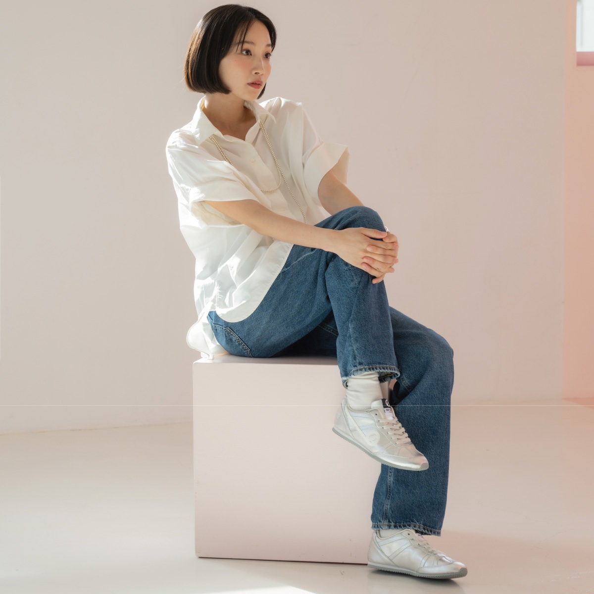 2026春夏]NO NAME ノーネーム EVO-61548W-SILVER エボ シルバー | 確認