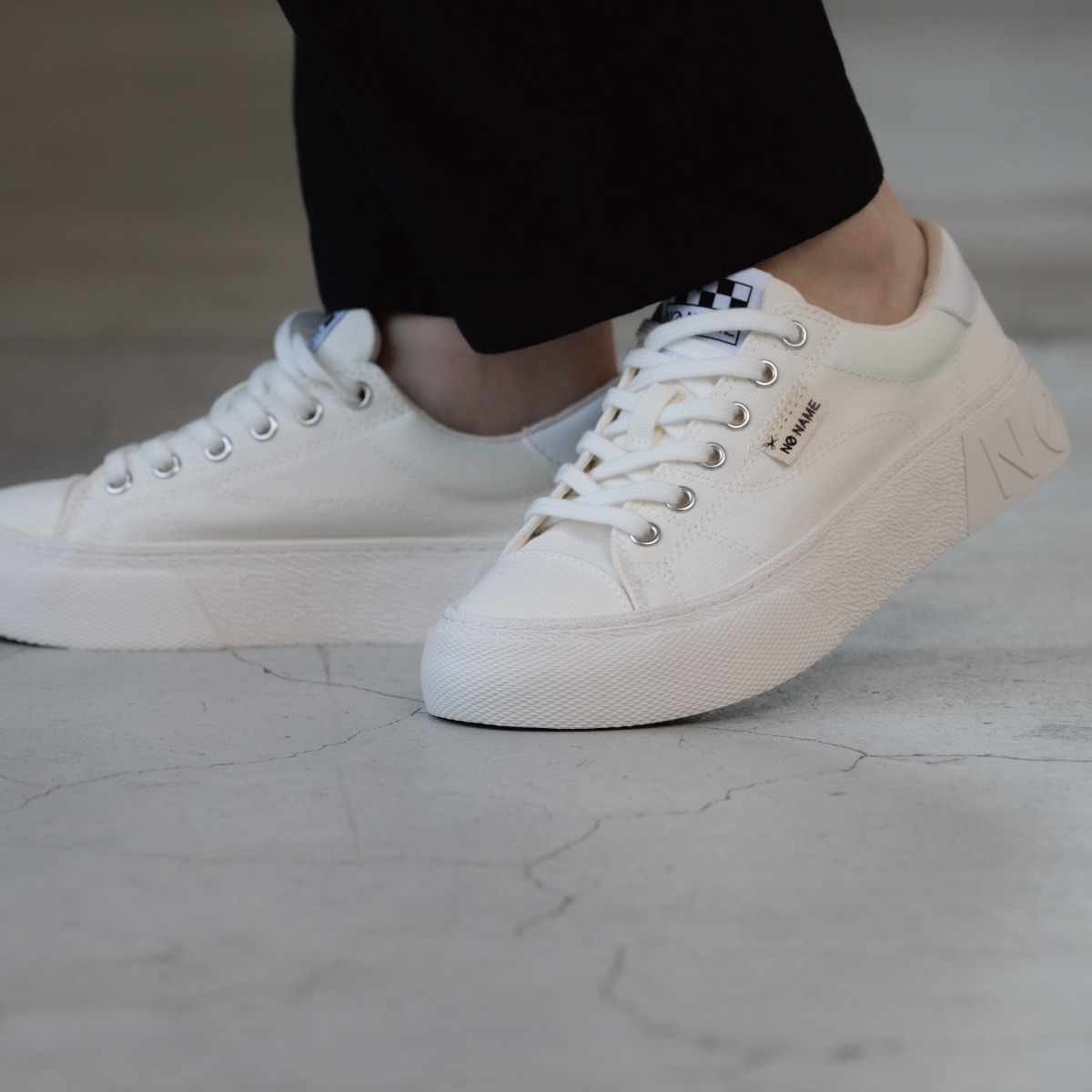 2026春夏]NO NAME ノーネーム RESET-61123W-WHITE リセット ホワイト