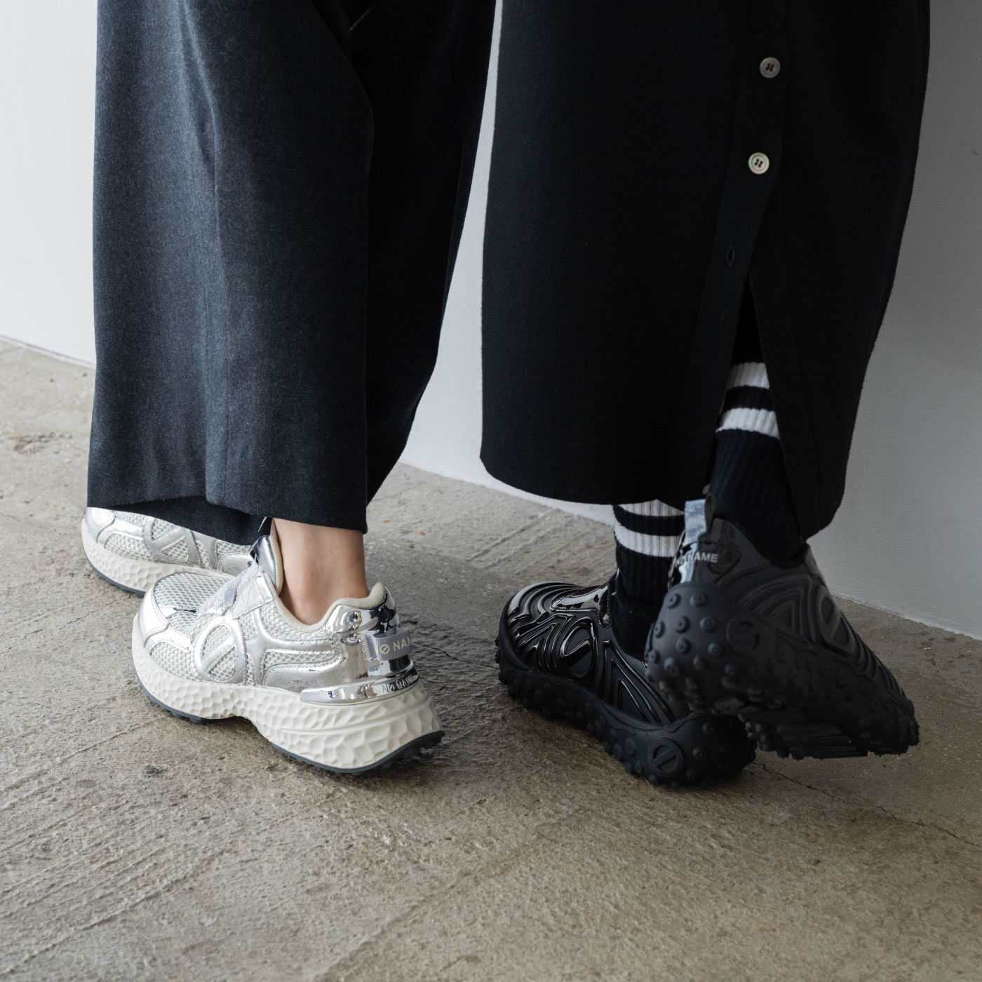 2025秋冬]NO NAME ノーネーム CARTER/2-52508W-SILVER カーター