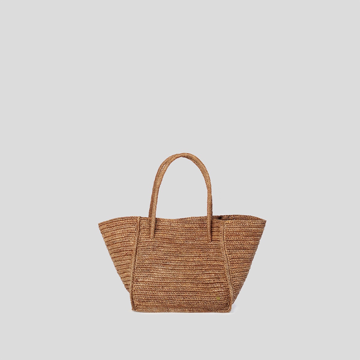【新品タグ付】メゾンエヌアッシュパリ　トートバッグ　ラフィア　ベージュ　A4 MAISON N.H PARIS（メゾンエヌアッシュパリ）のかごバッグ ANNABELLE