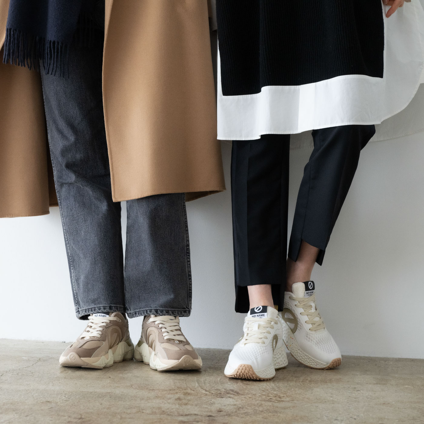 NO NAME ノーネーム CARTER-52529W-WHITE/GOLD カーター ホワイト