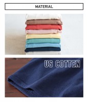 キューブシュガー ボトル入りＶネックＴシャツ オレンジ|キューブシュガー