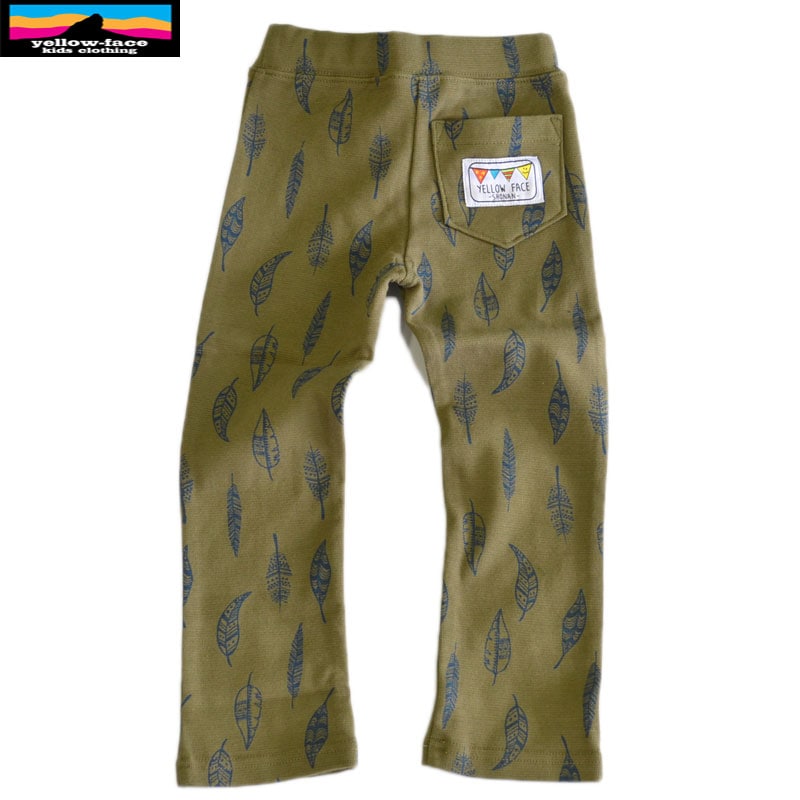 イエローフェイス ストレッチフライスロングパンツ フェザー