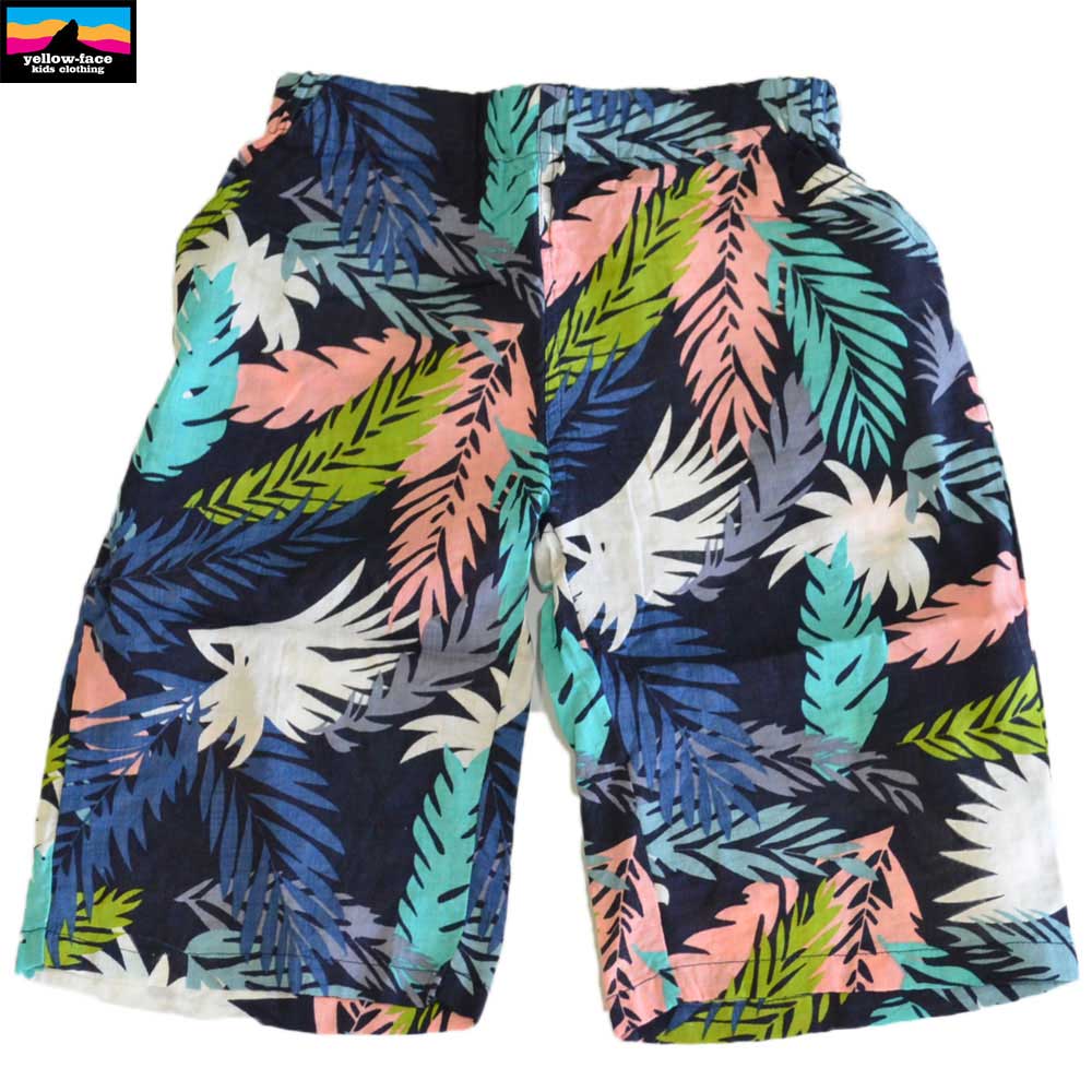 イエローフェイス ステテコ ショートパンツ アイランドリーフ
