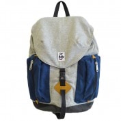 チャムス ＣＨＵＭＳ 2ポケットデイパックリュック スウェットナイロン グレー