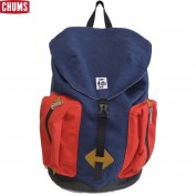 チャムス ＣＨＵＭＳ 2ポケットデイパックリュック スウェットナイロン ネイビー
