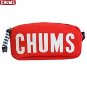 チャムス ＣＨＵＭＳ ボートロゴ スウェット ショルダーバッグ レッド|チャムス