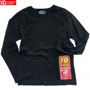エックスディー 24ロングTシャツ ブラック|エックスディー