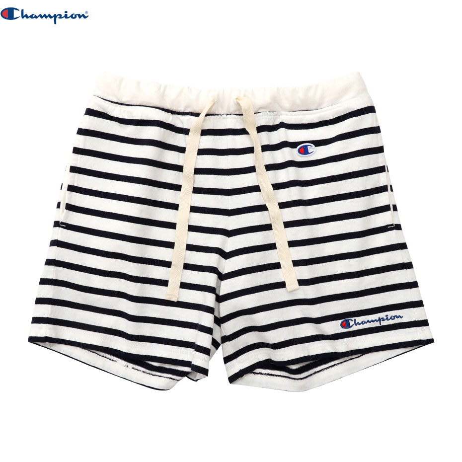 チャンピオン レディース ショートパンツ ホワイトボーダー CW-P502