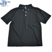 グッドオン GOODON ショートスリーブポロTシャツ ブラック 1103
