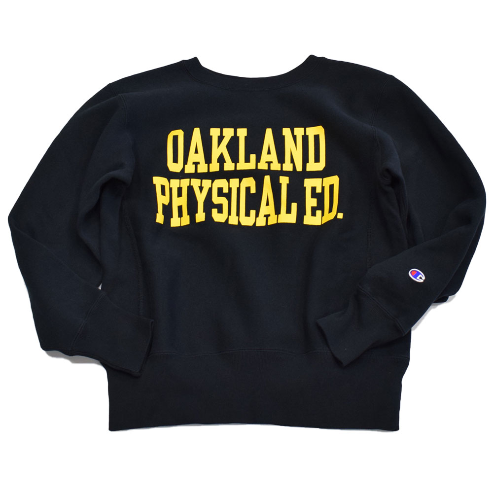 チャンピオン 大人 リバースウィーブ クルーネックスウェットシャツ ブラック