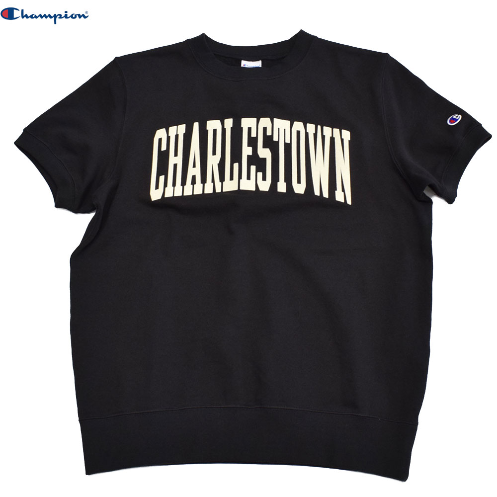 チャンピオン スウェットTシャツ ブラック C3-R013