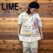 ライム ＬＩＭＥ レディース レトロプリントシャツ|ライム｜ＬＩＭＥ