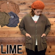 ライム ＬＩＭＥ レディース 後ろポケットカーディー|ライム｜ＬＩＭＥ