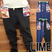 ライム ＬＩＭＥ レディース サルエルスウェットパンツ|ライム｜ＬＩＭＥ