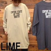 ライム ＬＩＭＥ レディース 裏起毛 ビッグシルエットロングワンピース|ライム｜ＬＩＭＥ