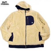 ジムマスター ボア×タスロン リバーシブルフードジャケット ナチュラル 35 802365