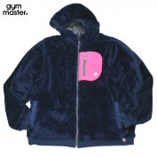 ジムマスター ボア×タスロン リバーシブルフードジャケット ネイビー 56 802365