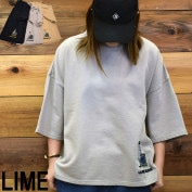 ライム ＬＩＭＥ レディース スウェット 6分袖Tシャツ 21012323|ライム｜ＬＩＭＥ