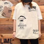 ライム ＬＩＭＥ レディース 布帛切替ヘンリーネック5分袖 21032332|ライム｜ＬＩＭＥ