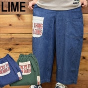 ライム ＬＩＭＥ レディース コットンデニム/ツイル ワークパンツ 21024608|ライム｜ＬＩＭＥ