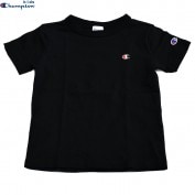 チャンピオン キッズ ベーシック Tシャツ ブラック CK-T301|チャンピオン キッズ