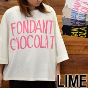 ライム ＬＩＭＥ レディース ビッグシルエットTシャツ 21032615|ライム｜ＬＩＭＥ