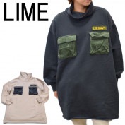 ライム ＬＩＭＥ レディース オフタートルチュニック 21102616|ライム｜ＬＩＭＥ