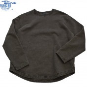 グッドオン GOODON ラフクルー裏起毛スウェット Pブラック 1609|グッドオン