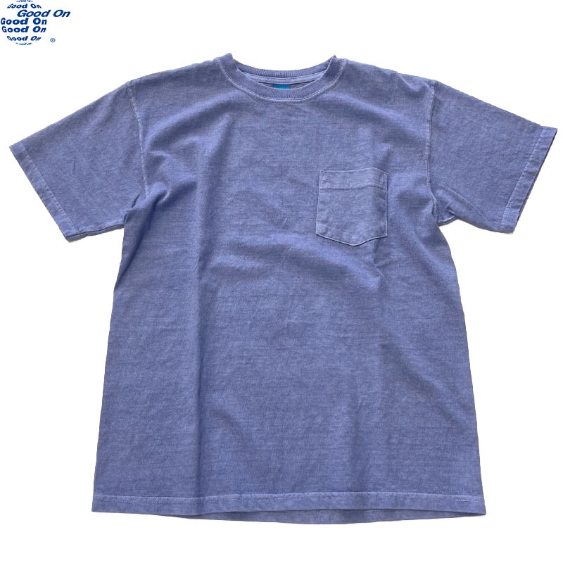 グッドオン GOODON ショートスリーブポケットTシャツ ライトパープル 903