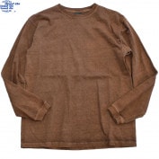 グッドオン GOODON ロングスリーブクルーＴシャツ ブラウン|グッドオン